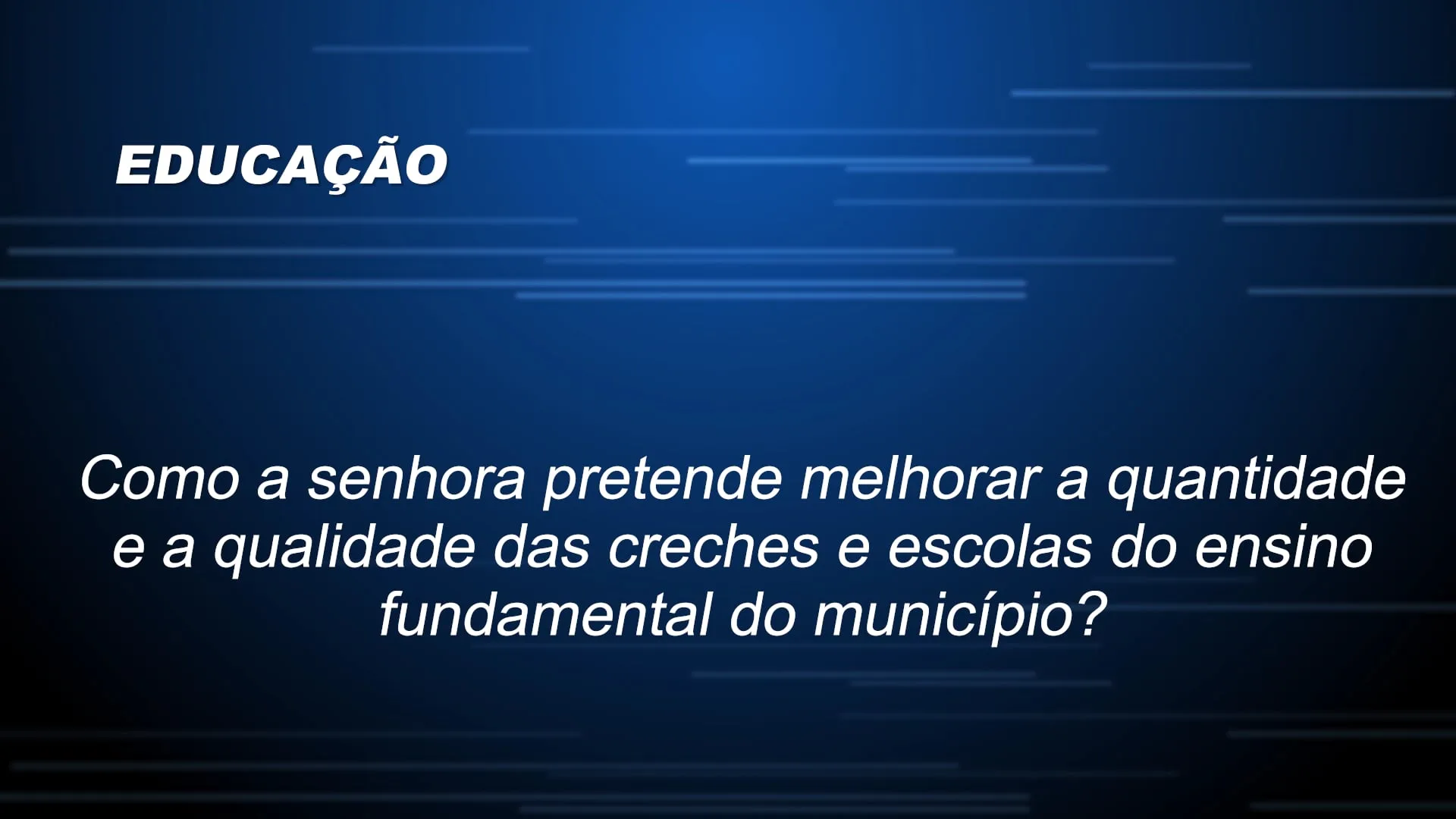 Entrevista com Bia Biancardi (PMB), candidata a prefeita de Cariacica