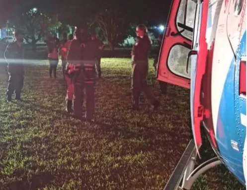 Quatro pessoas ficam perdidas em trilha de Aracruz e são resgatadas por helicóptero