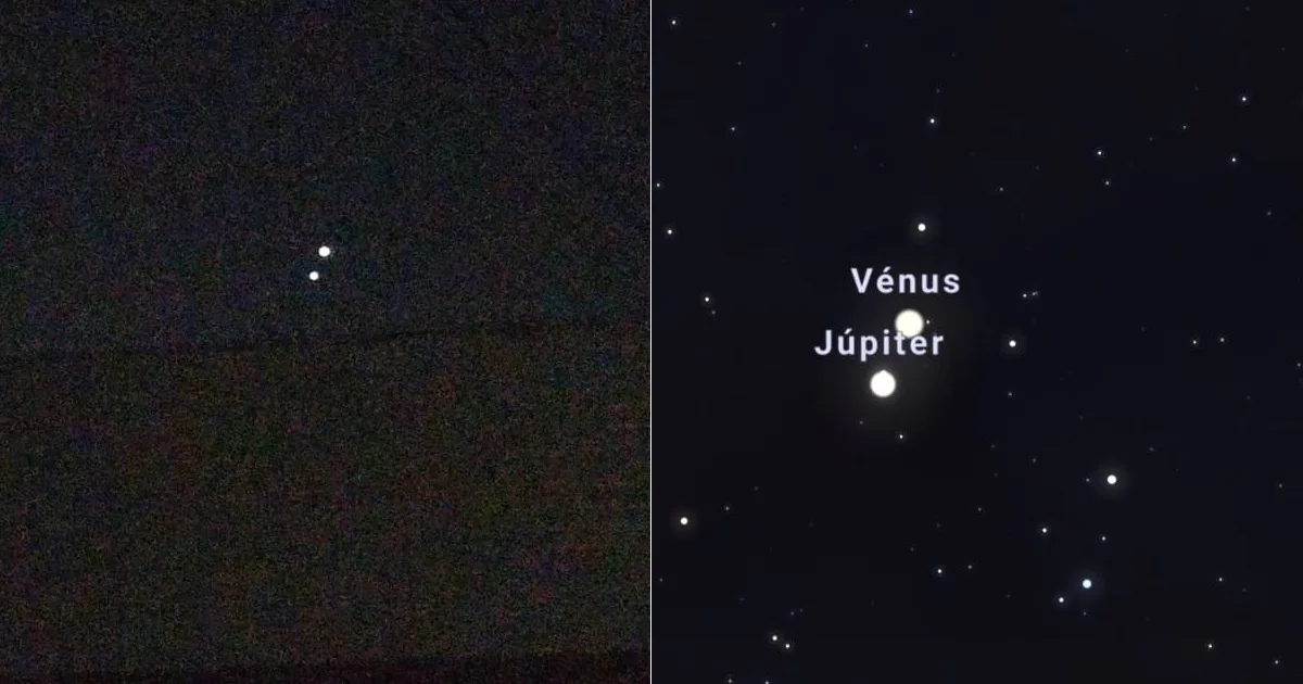 Após conjunção de Vênus e Júpiter, saiba como visualizar Mercúrio no céu do ES