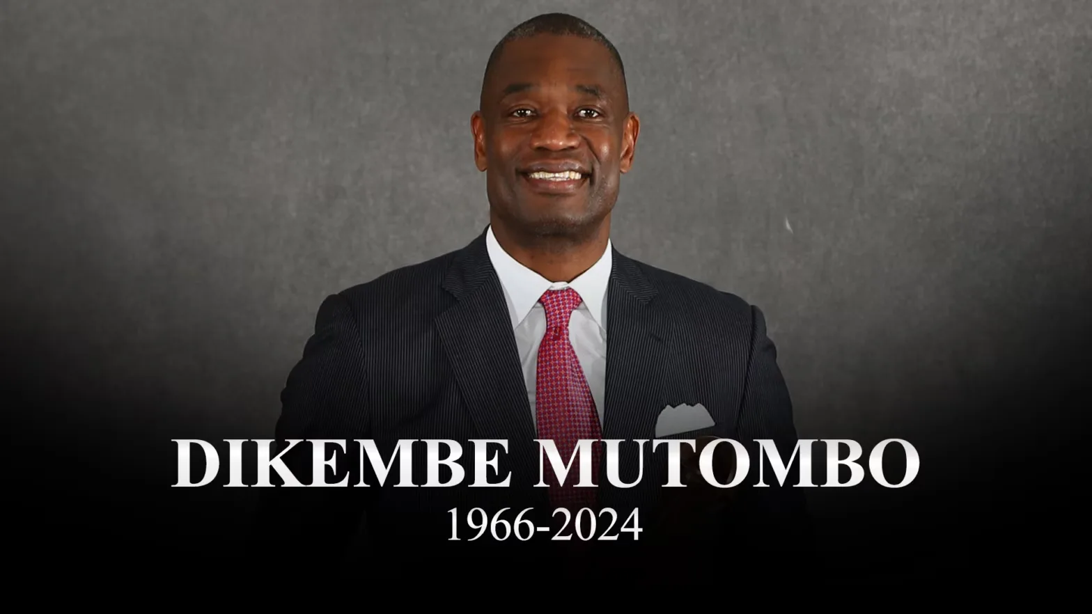 Dikembe Mutombo, lenda da NBA, morre aos 58 anos