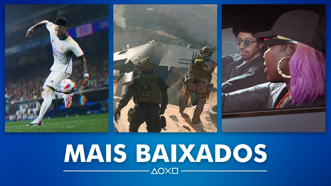 PlayStation anuncia os jogos mais baixados em novembro na PS Store