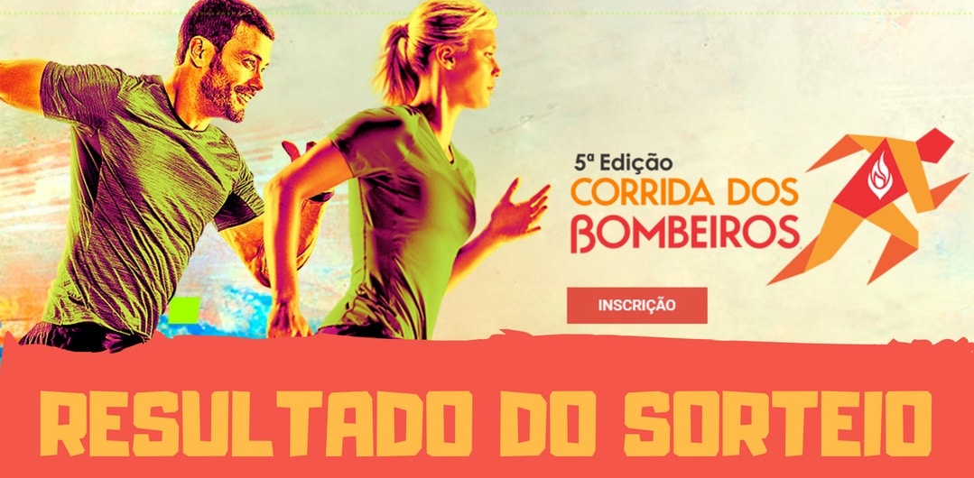 Resultado do 2º sorteio de kits da Corrida dos Bombeiros