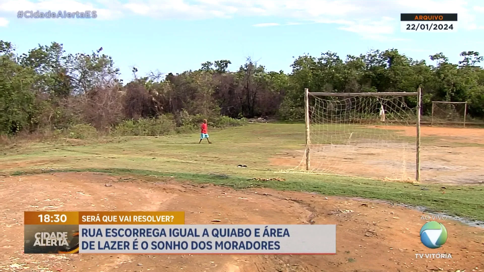 Comunidade ainda aguarda por melhorias em Cariacica.