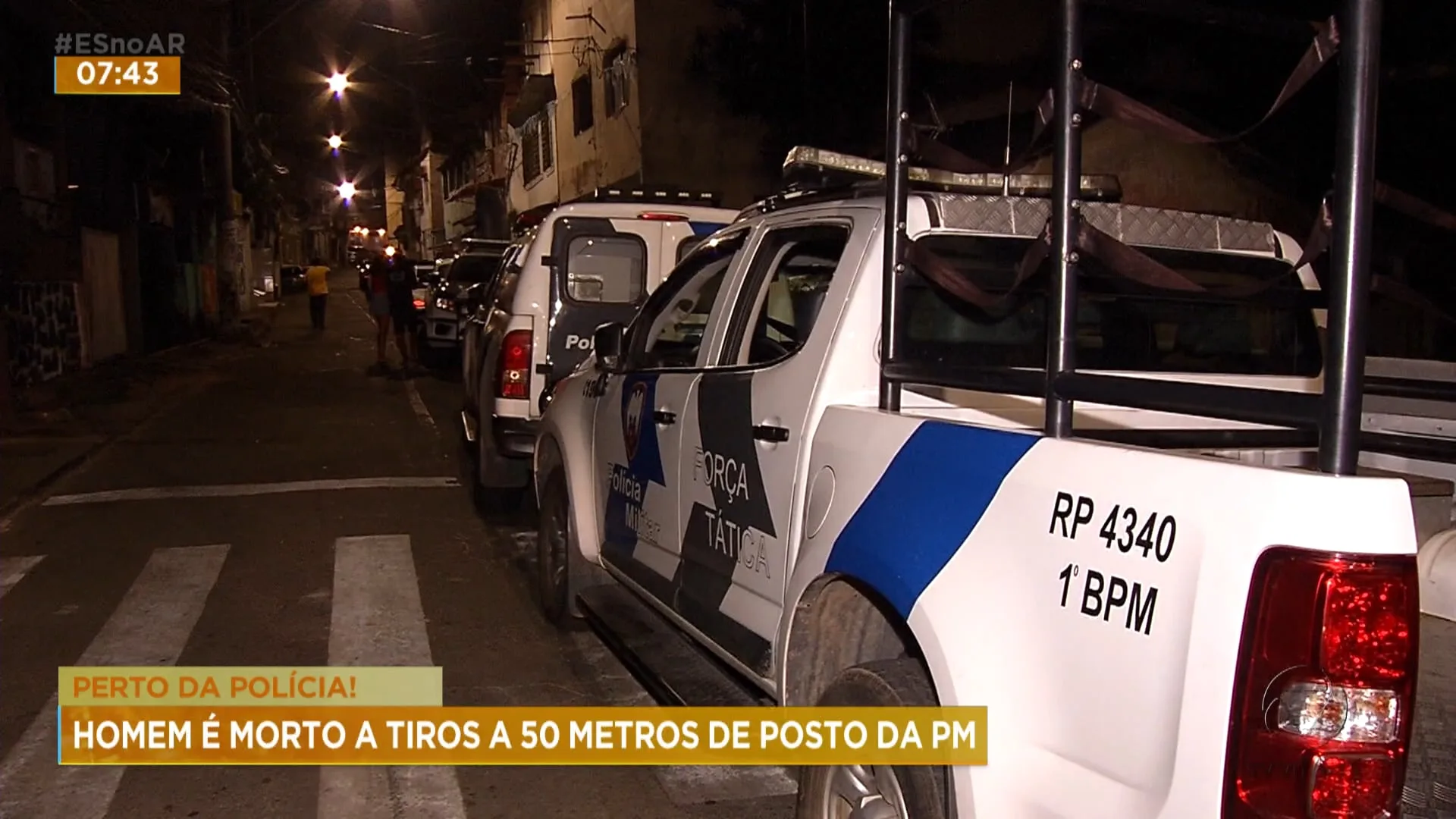 Homem é assassinado a tiros perto de unidade da PM