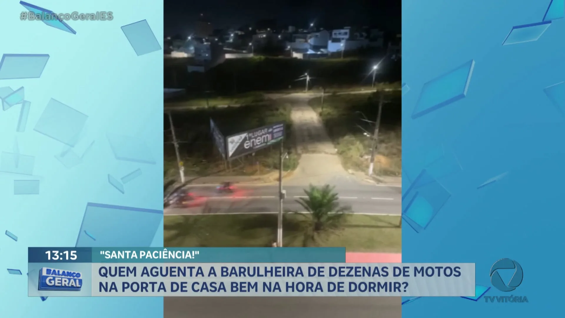 "SANTA PACIÊNCIA!" QUEM AGUENTA A BARULHEIRA DE DEZENAS DE MOTOS NA PORTA DE CASA BEM NA HORA DE DORMIR?