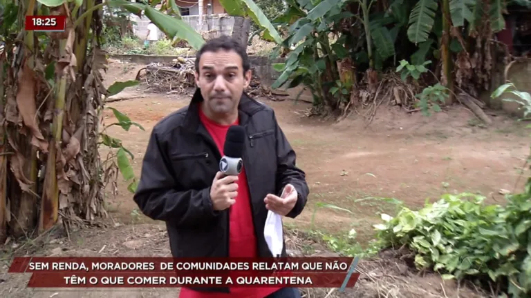Sem renda, moradores de comunidades relatam que não têm o que comer
