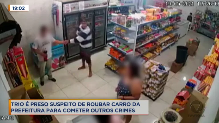 Quadrilha usava carro de prefeitura para praticar assaltos