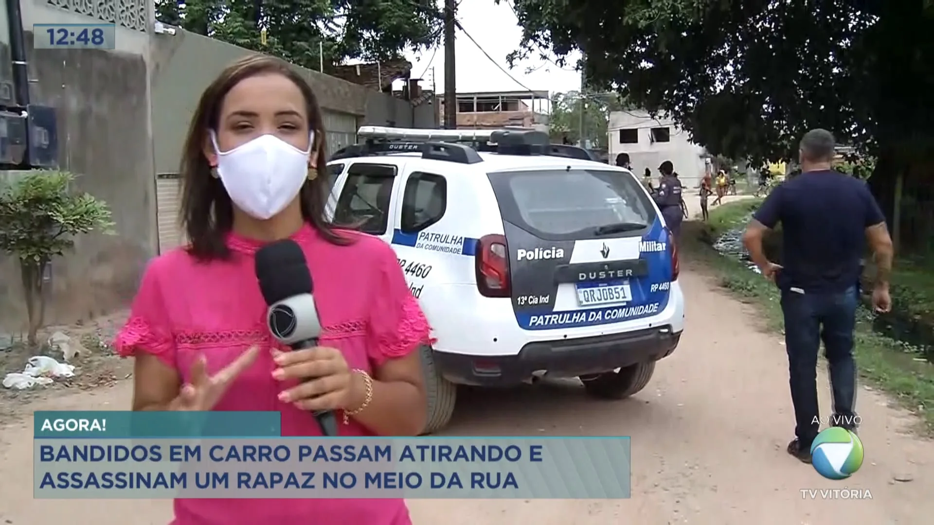 Um homem foi assassinado no bairro São Conrado, em Cariacica