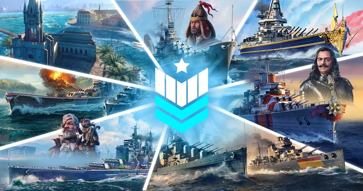 World of Warships comemora sete anos nos sete mares