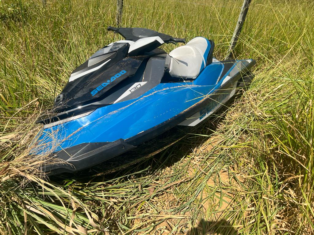 Jet ski furtado é recuperado e três suspeitos de MG são presos no ES