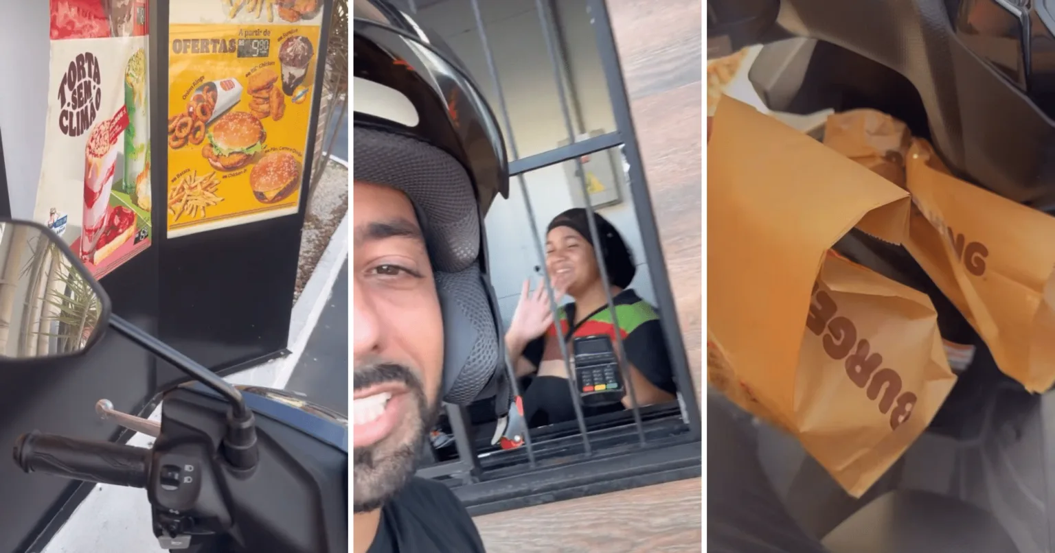 Calvos, uni-vos! Capixabas carecas ganham lanche de graça em promoção do Burger King; veja vídeo (Foto: Reprodução/Instagram @iury_pessoal) Calvos, uni-vos! Capixabas carecas ganham lanche de graça em promoção do Burger King; veja vídeo (Foto: Reprodução/Instagram @iury_pessoal)