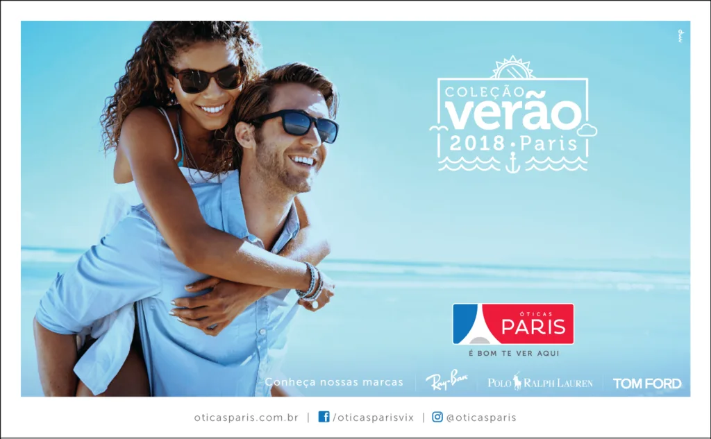 MP Publicidade assina campanha de verão das Óticas Paris
