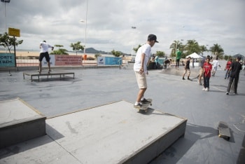 Área para skate em Camburi passa por reforma