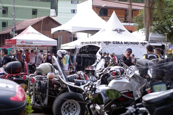 Evento de motoqueiros é realizado em Marechal Floriano