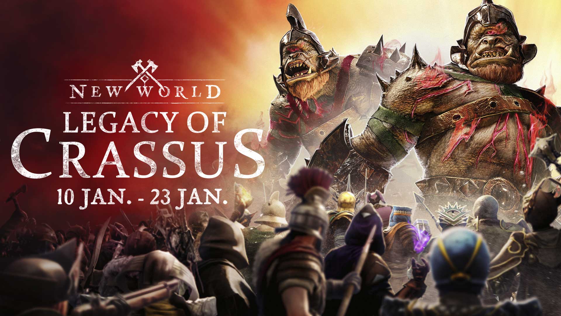 Evento em New World: Legacy of Crassus já está disponível!