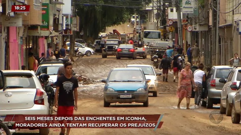 Seis meses depois das enchentes em Iconha, moradores ainda tentam recuperar os prejuízos