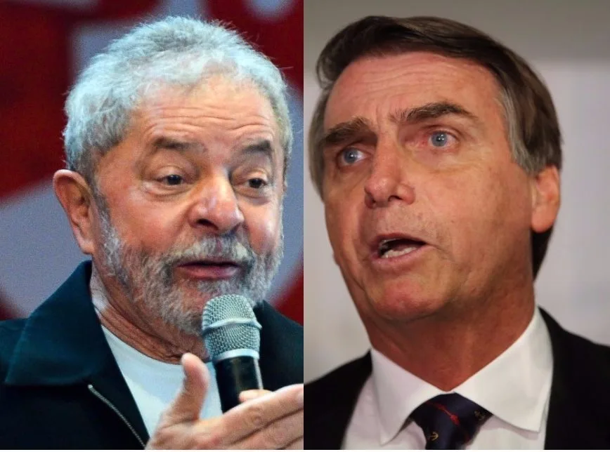 Pesquisa diz que Lula teria 49% dos votos totais e venceria em 1º turno; Bolsonaro teria 23%