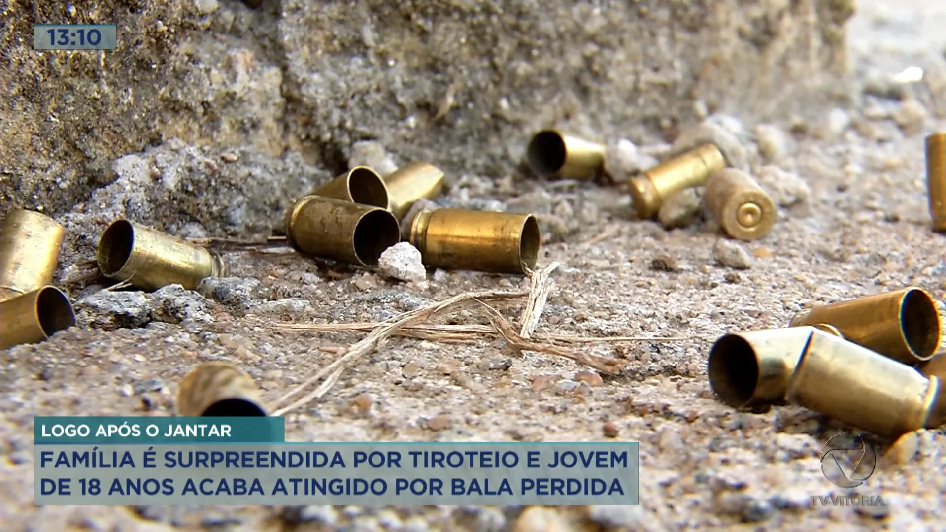 Jovem de 18 anos é atingido por bala perdida, em Cariacica