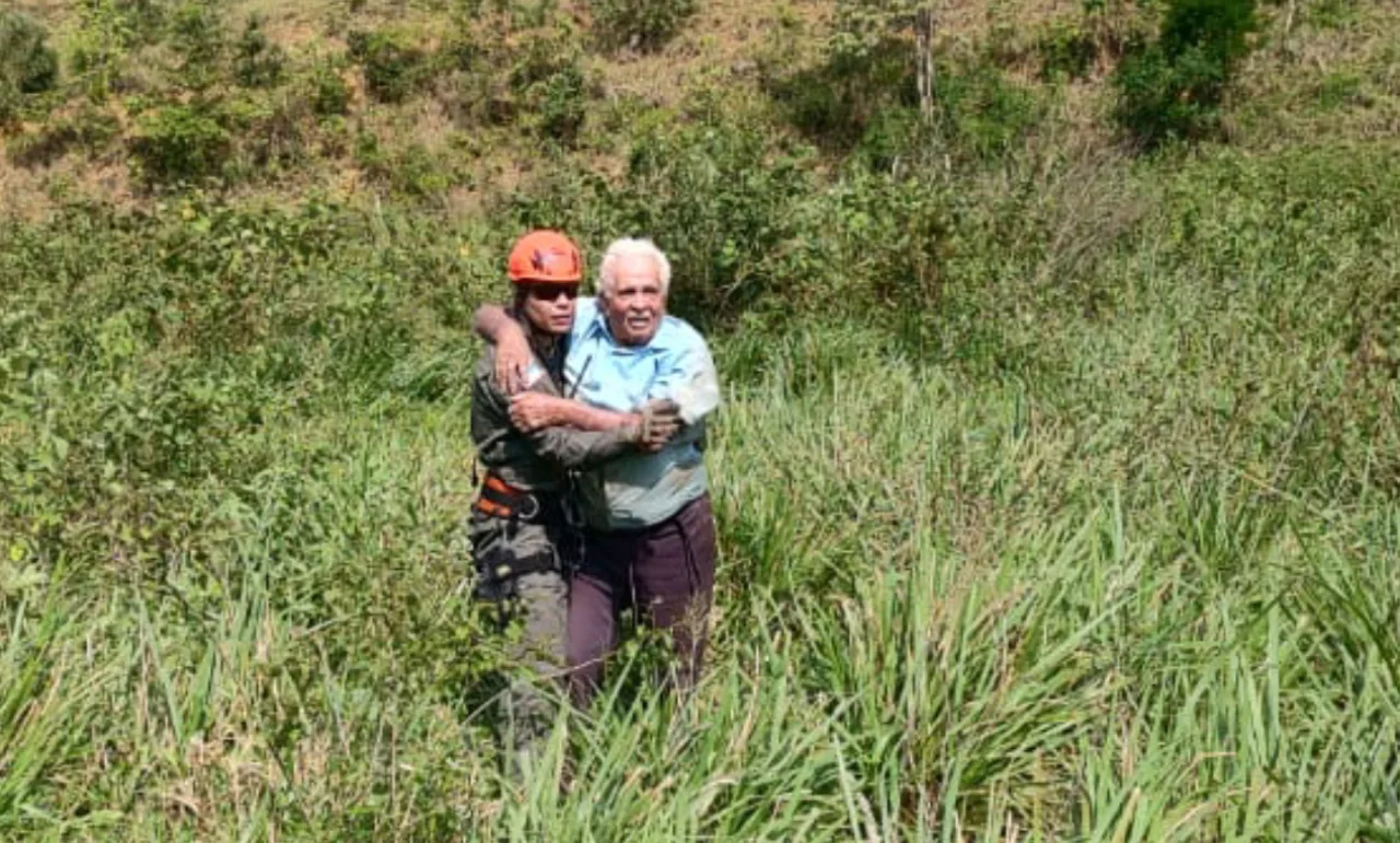 Delegado aposentado que estava desaparecido é encontrado vivo em área de mata fechada