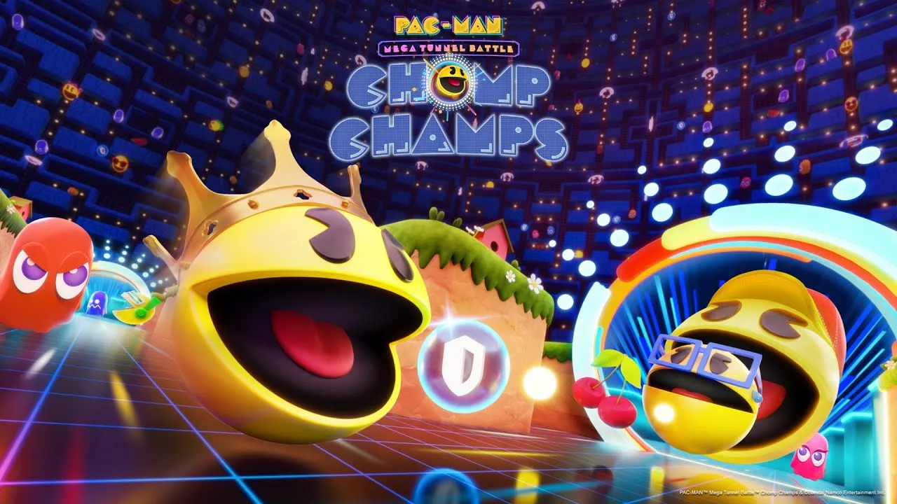 PAC-MAN MEGA TUNNEL BATTLE: CHOMP CHAMPS já disponível