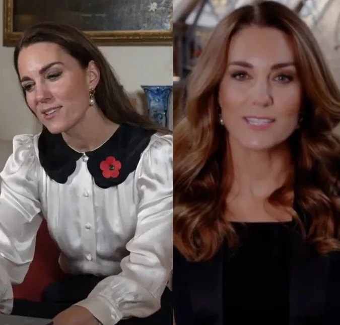 Kate Middleton aparece publicamente com uma nova aposta no tom de cabelo