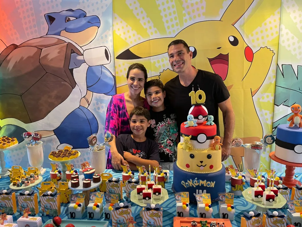 Filho de Wanessa Camargo e Marcus Buaiz ganha festa de aniversário no ES