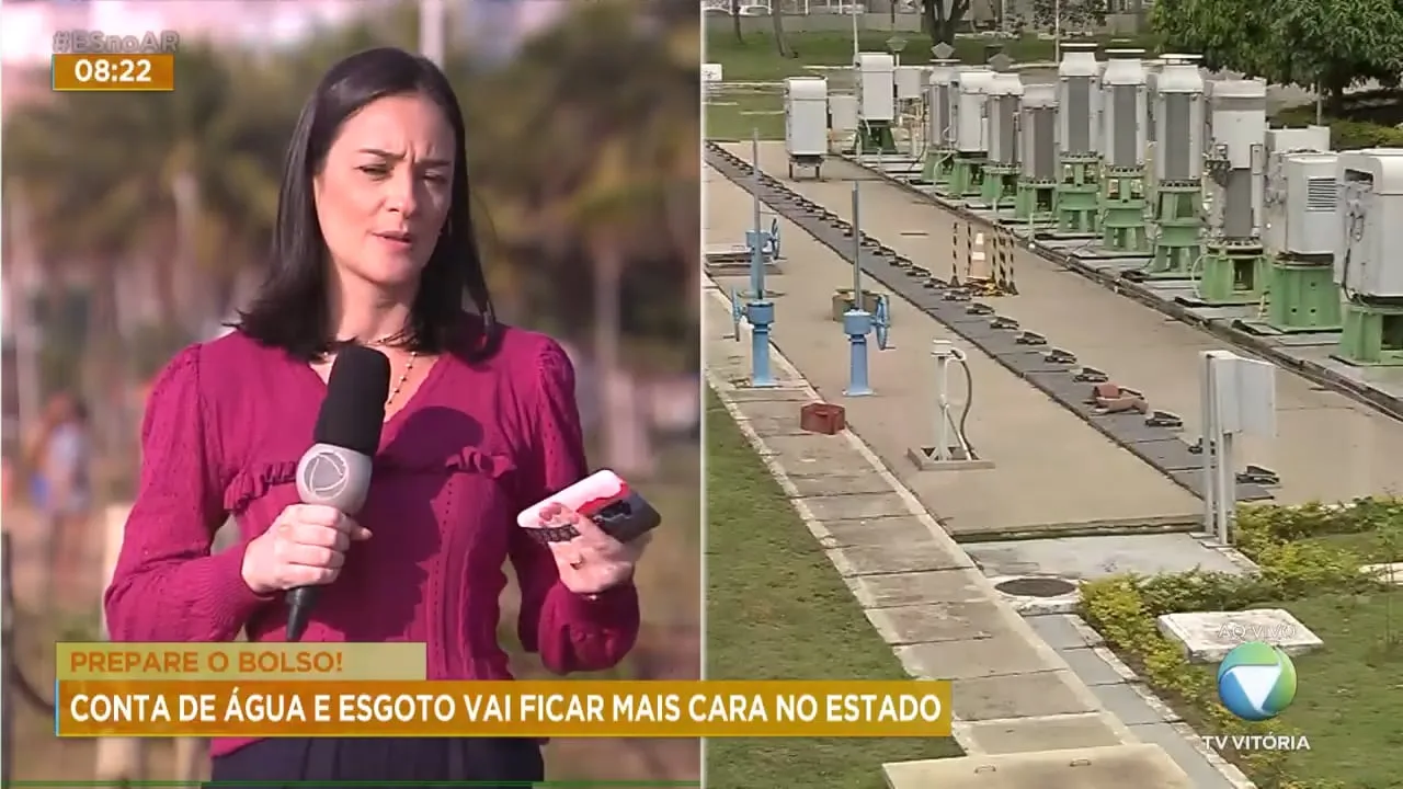 Conta de água e esgoto vai ficar mais cara no ES