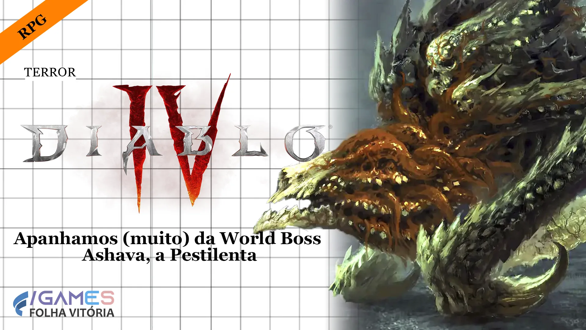 Diablo IV: confira live com a World Boss Ashava, a pestilenta