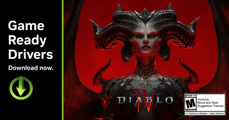 Game Ready Driver atualiza as placas GeForce para Diablo IV Open Beta