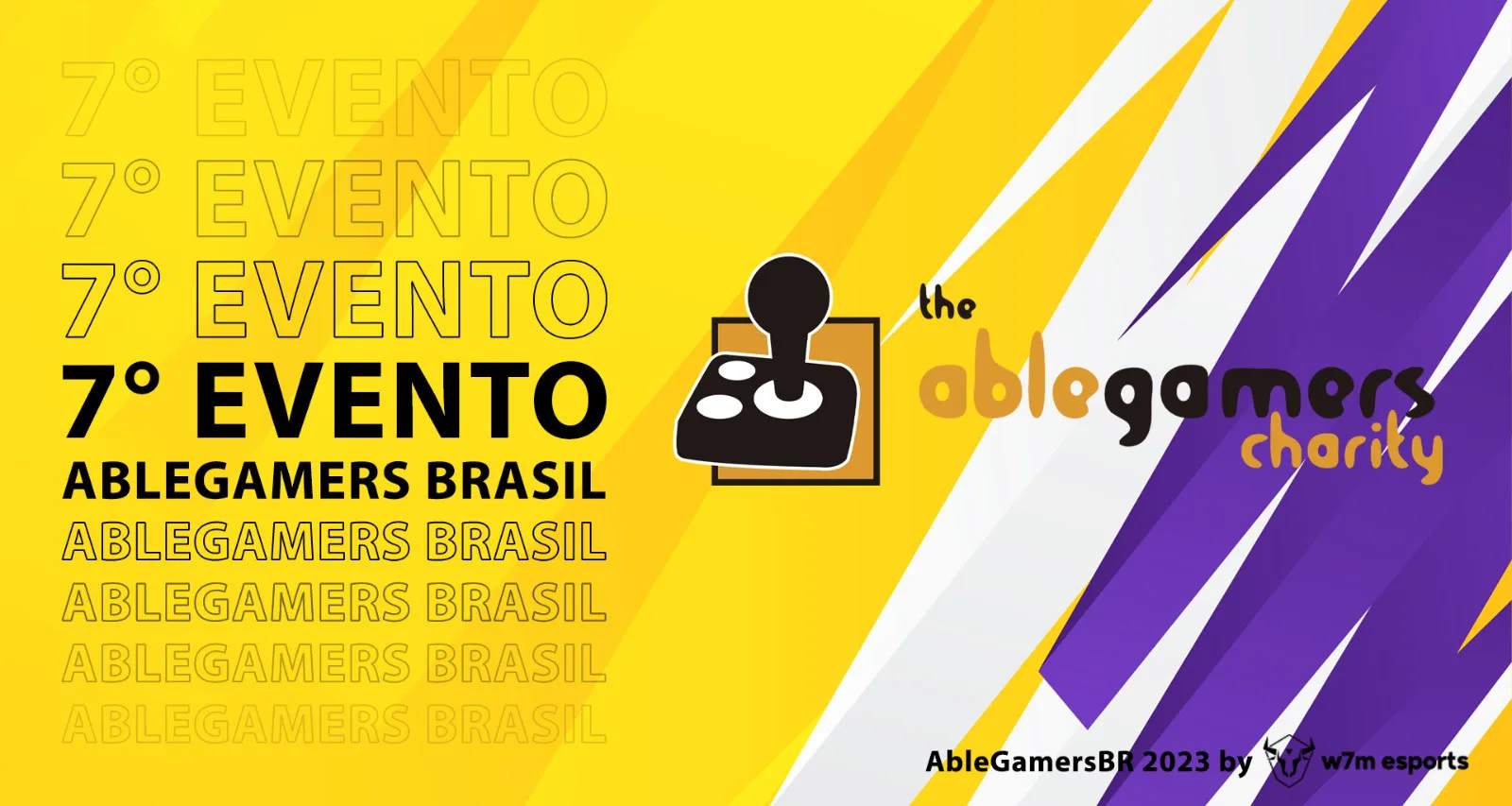 Ablegamers anuncia o AbleGamersBR 2023 by w7m esports