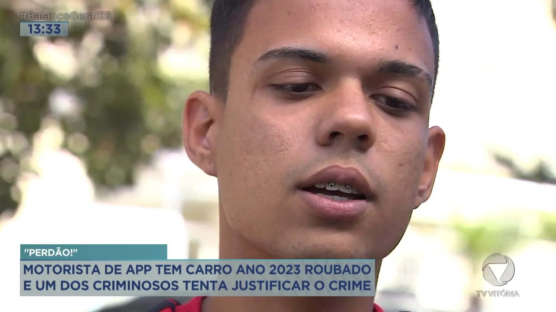 Motorista de aplicativo tem carro novinho roubado e um dos criminosos tenta justificar o crime