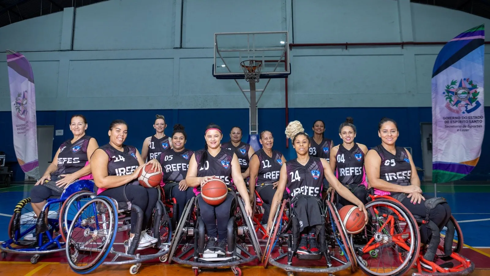 Time capixaba de basquete em cadeira de rodas vai buscar título brasileiro