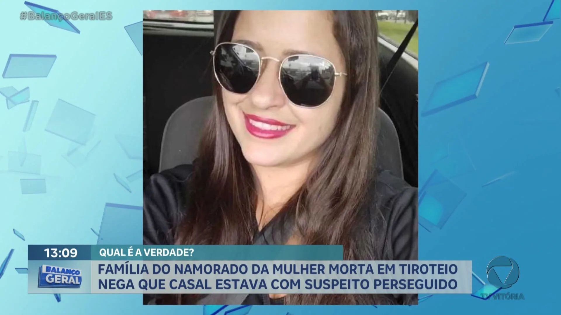 QUAL É A VERDADE? FAMÍLIA DO NAMORADO DA MULHER MORTA EM TIROTEIO NEGA QUE CASAL ESTAVA COM SUSPEITO PERSEGUIDO