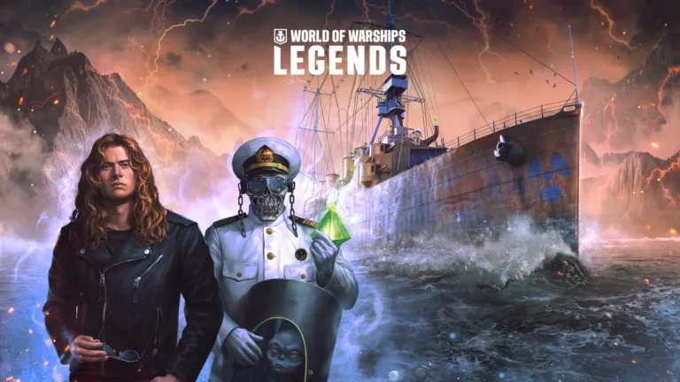 Navios lendários ancoram em World of Warships: Legends em agosto