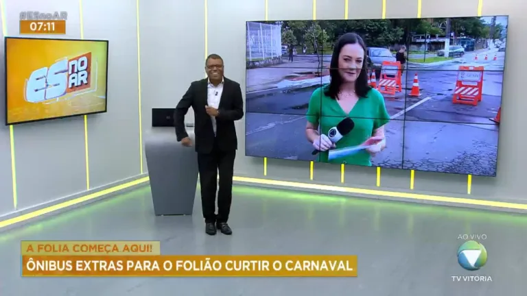 Ônibus extras para o carnaval de Vitória