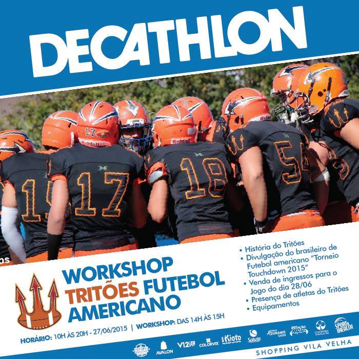 Agenda Esportiva: Workshop dos Tritões no Decathlon do Shopping Vila Velha