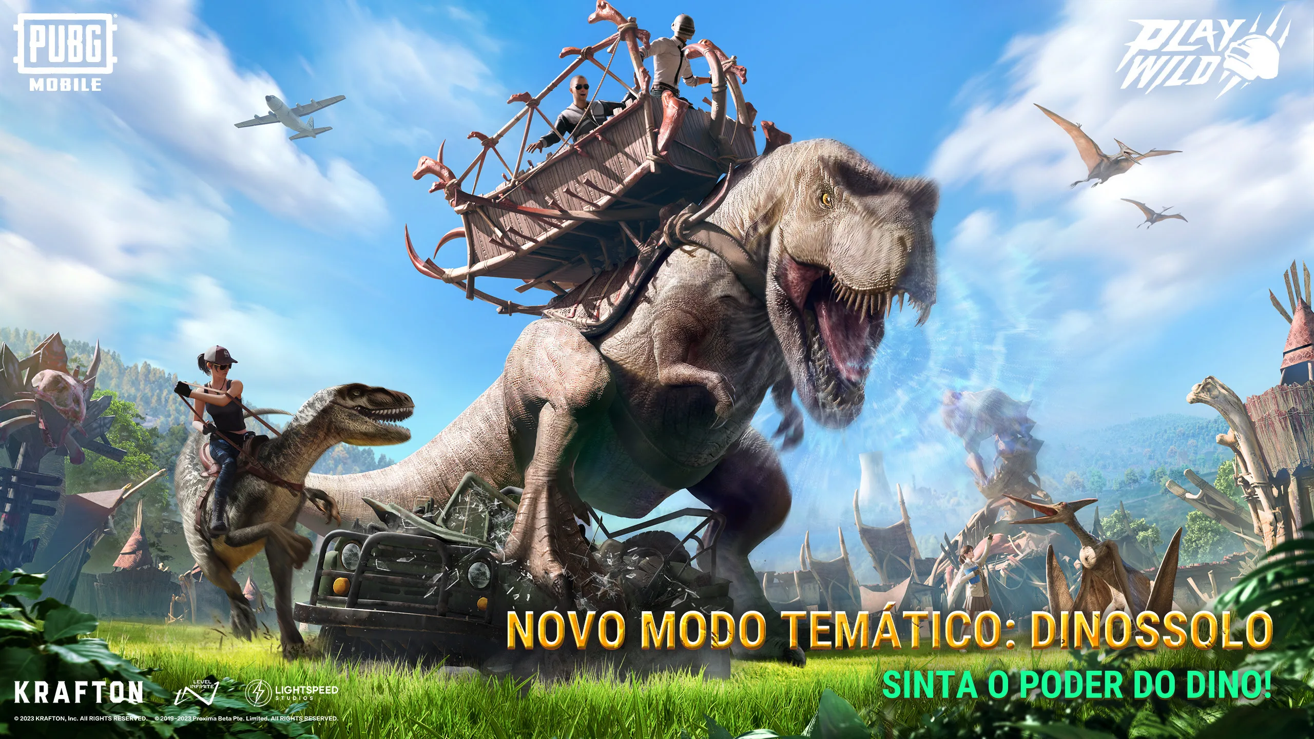 PUBG MOBILE entra na Era dos Dinossauros no update 2.6