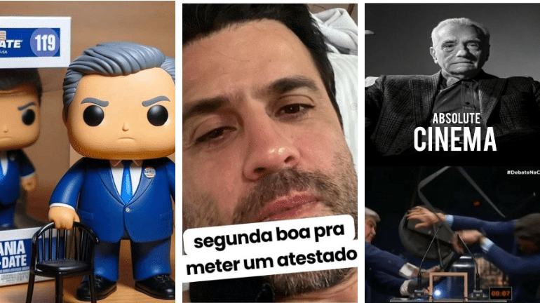 Cadeirada do Datena em Marçal vira festival de memes nas redes sociais