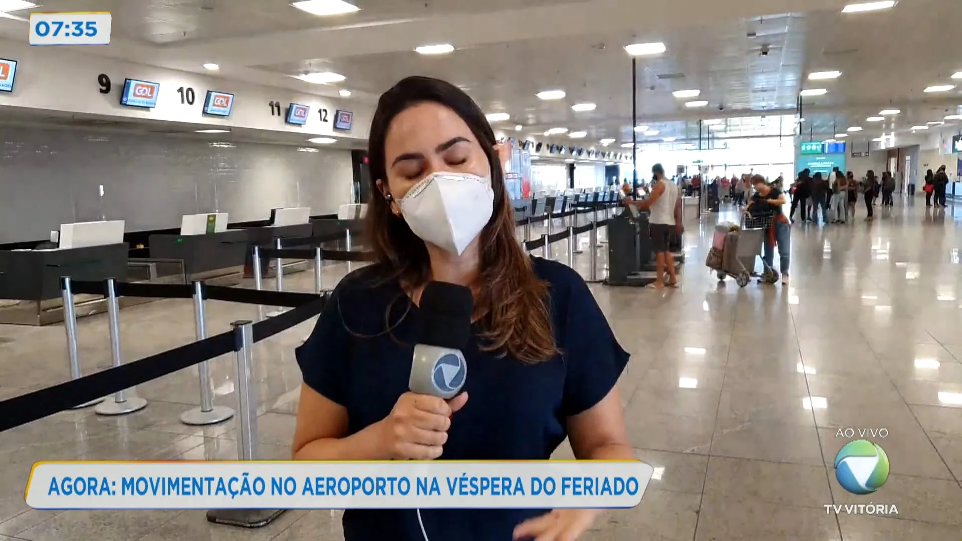 Governo do ES fará testagem para covid-19 no Aeroporto de Vitória