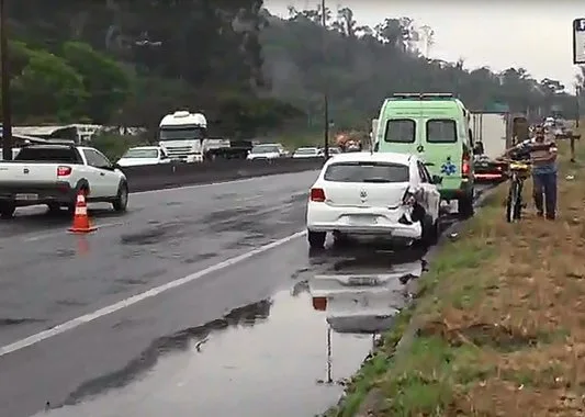 Nove acidentes são registrados com a chegada da chuva no Espírito Santo