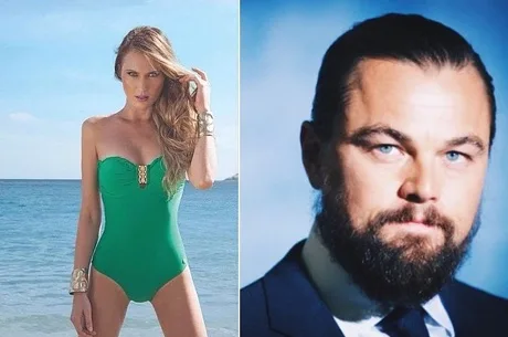 Modelo brasileira confirma namoro com Leonardo DiCaprio