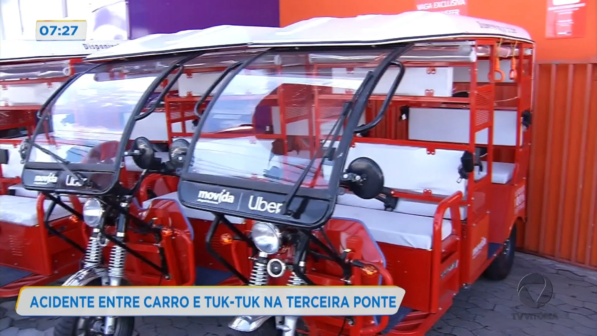 Acidente Tuk-tuk