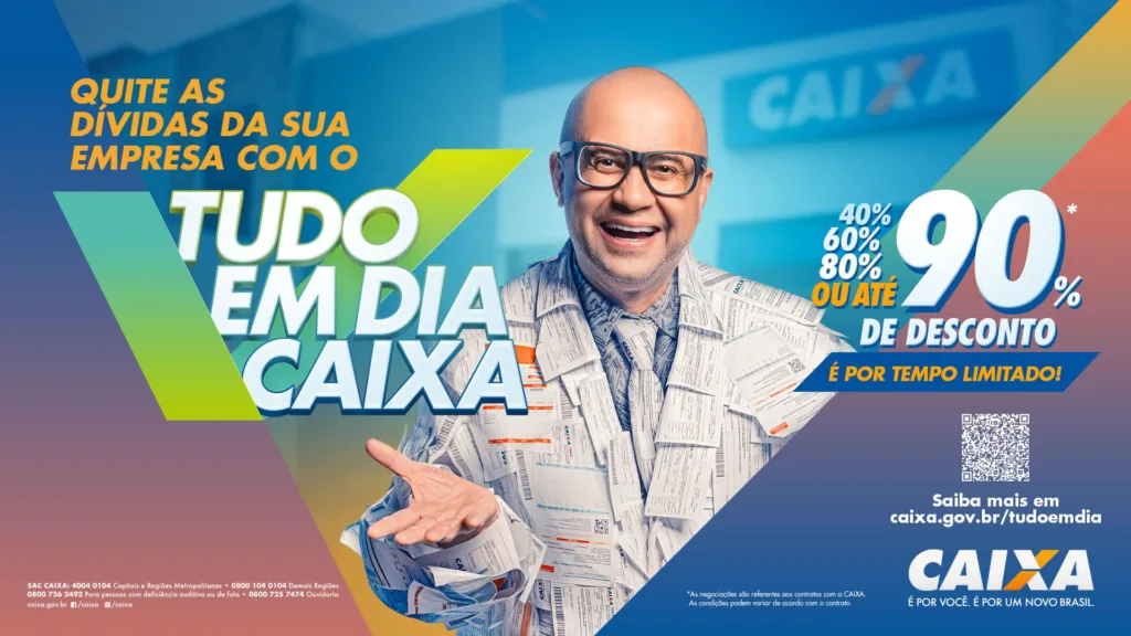 Calia assina campanha de renegociação de dívidas para a Caixa