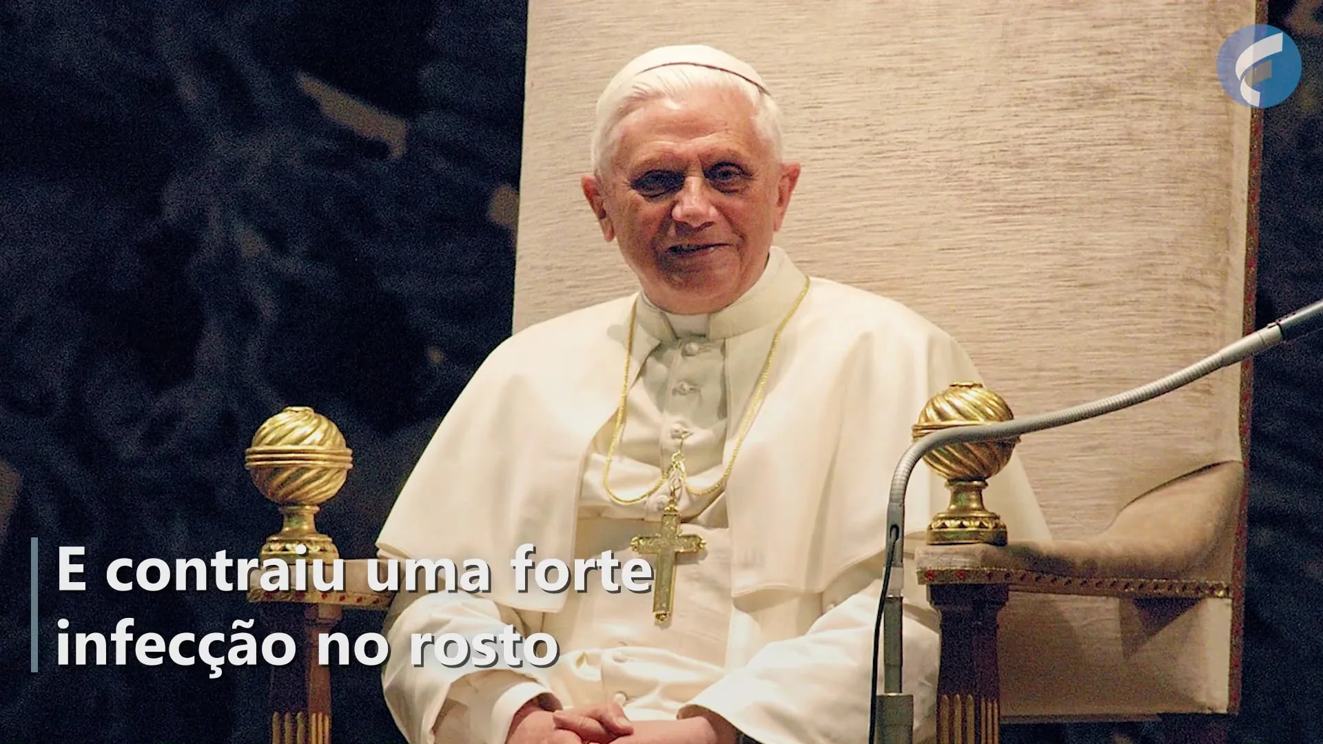 Papa Bento XVI está gravemente doente após contrair infecção