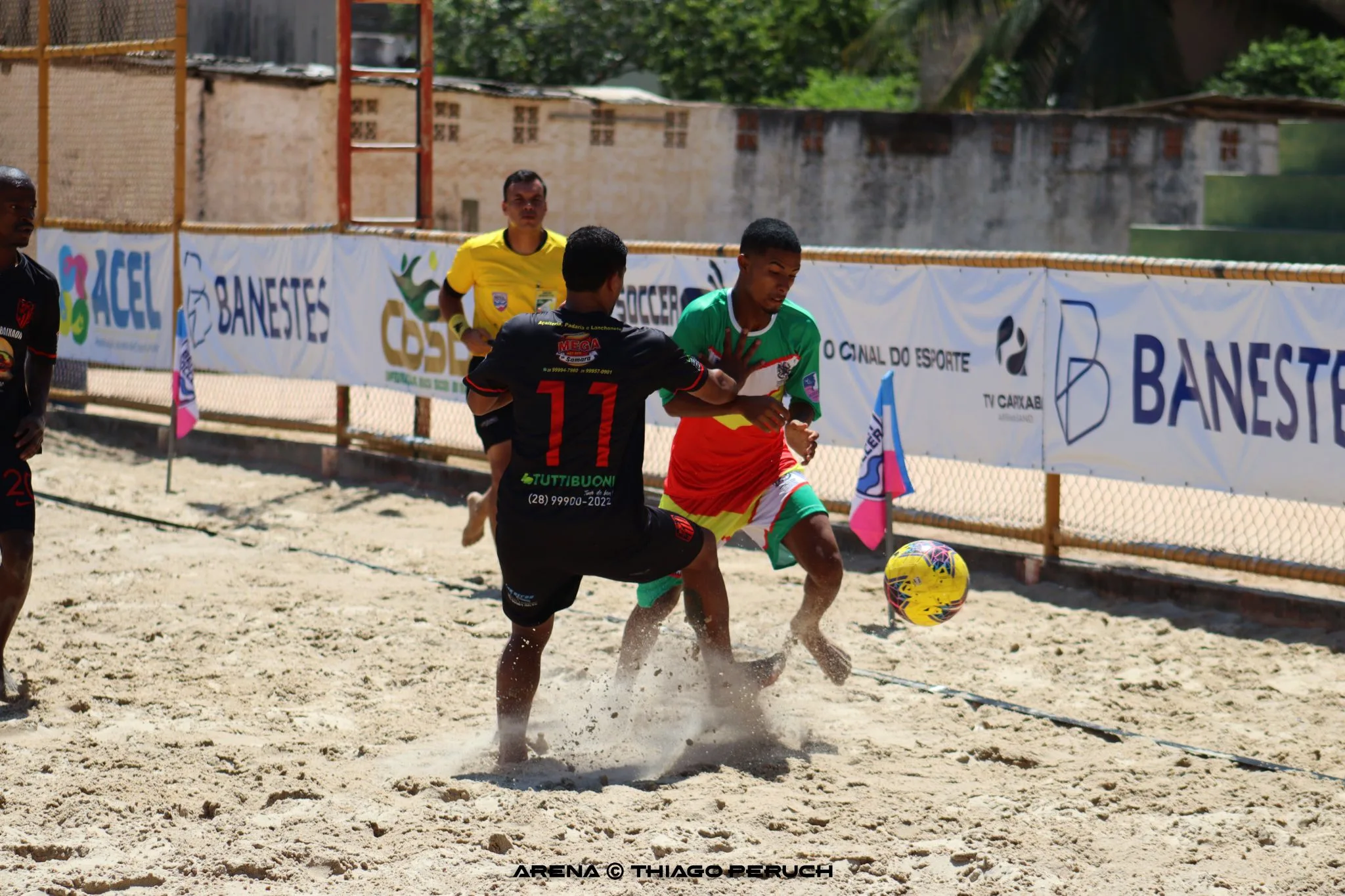 Abertura da etapa do Estadual de Beach Soccer tem média de 11 gols