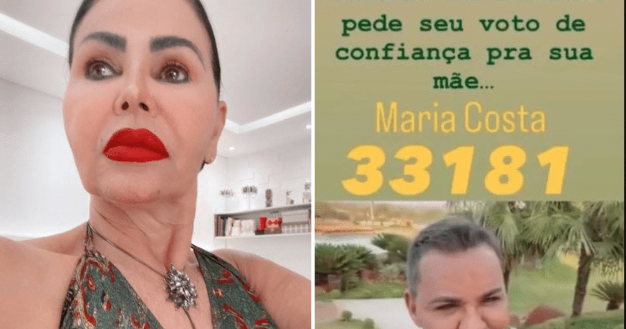 Mãe de Eduardo Costa tem só 68 votos e não é eleita vereadora em MG (Foto: Reprodução/Instagram)