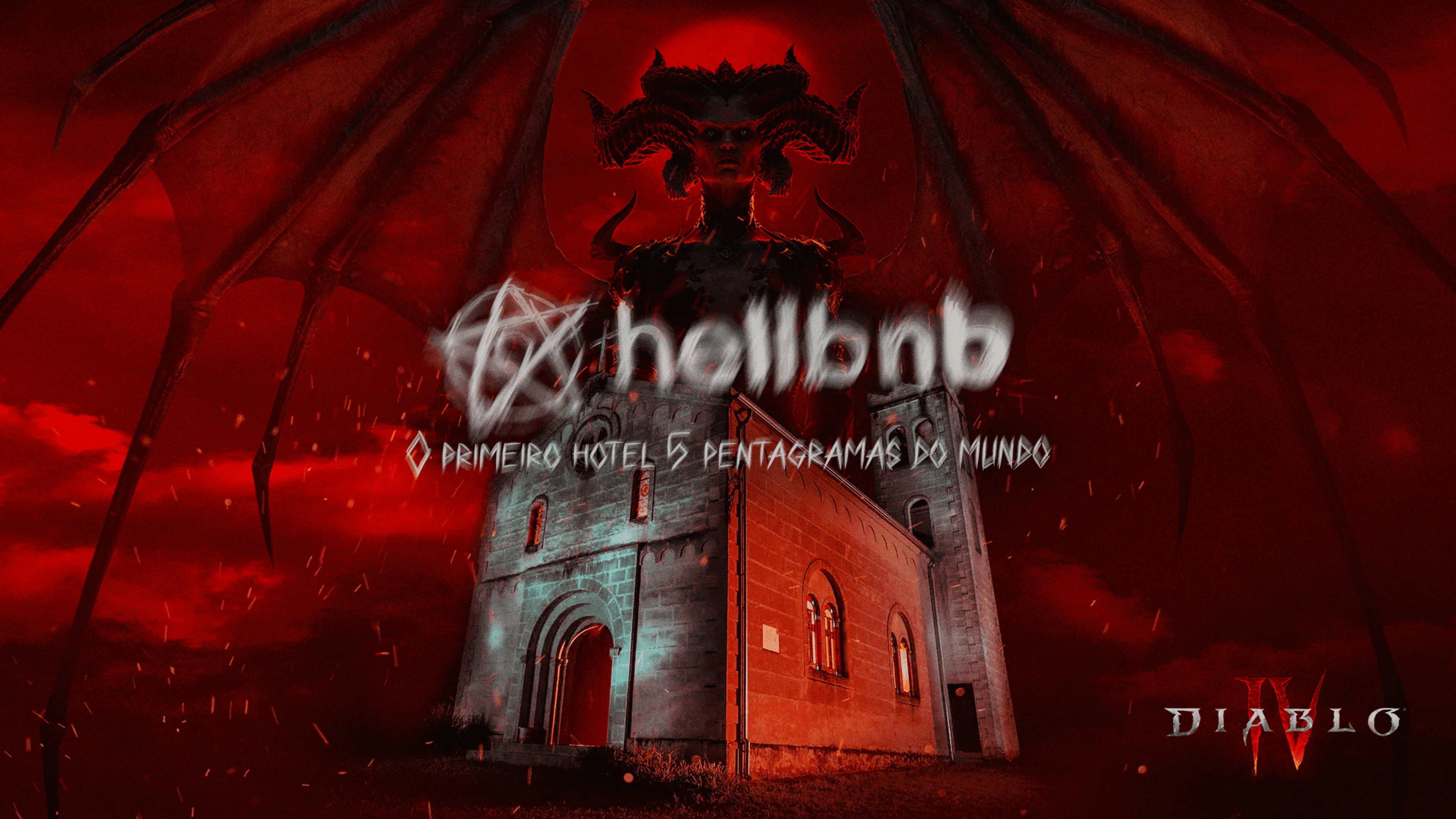 Diablo IV transforma catedral centenária em Hellbnb e terá lives