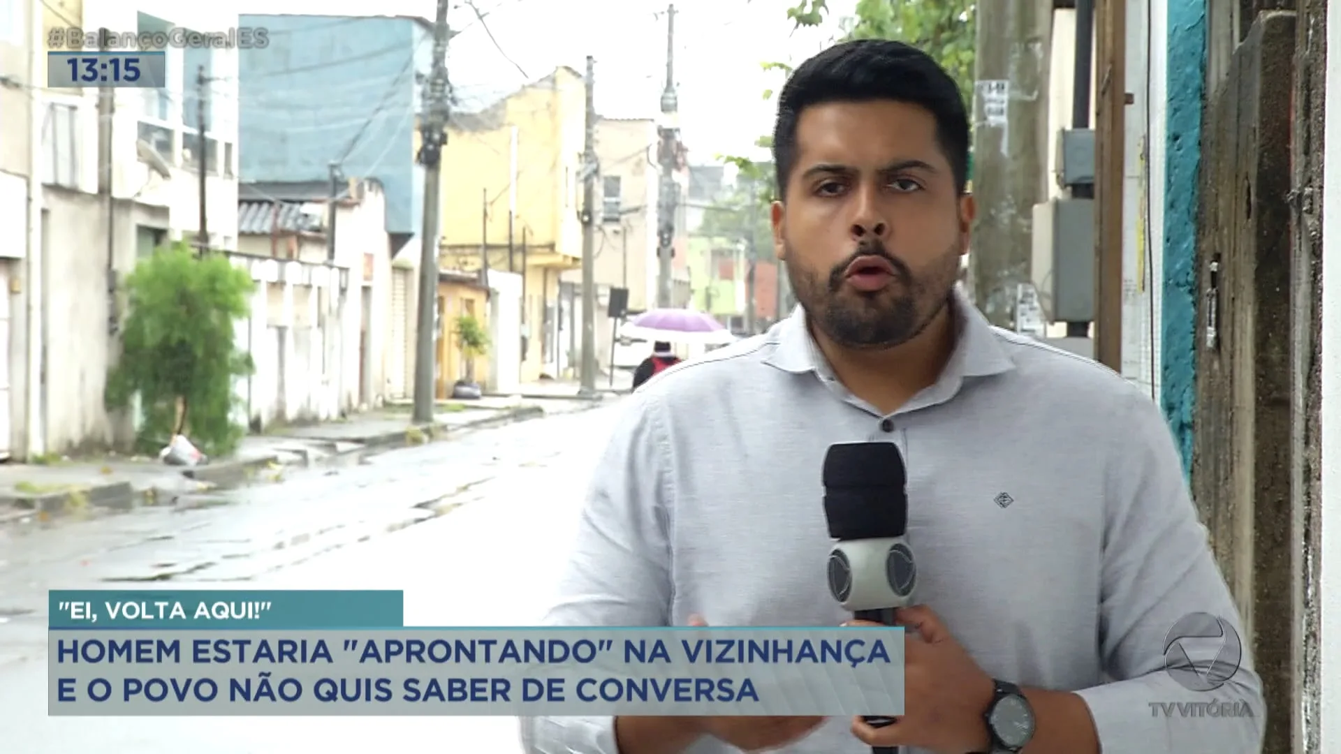 Homem é espancado na Serra