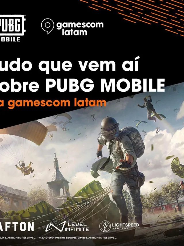 PUBG MOBILE apresenta grandes novidades na gamescom latam