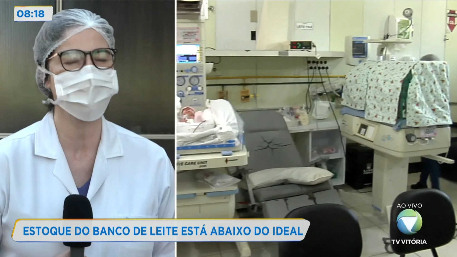 Estoque do Banco de Leite está abaixo do ideal